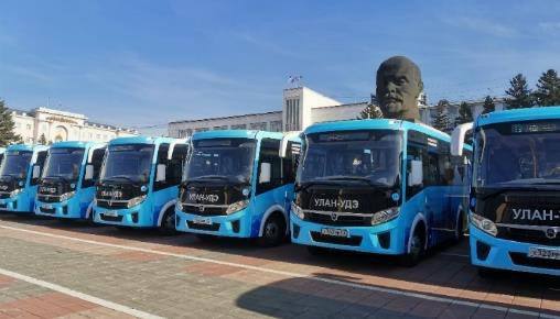 30 новых автобусов закупили для Улан-Удэ 30 новых автобусов закупили для Улан-Удэ