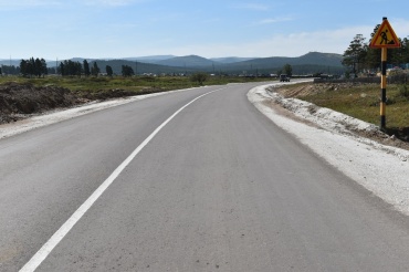 В Заиграевском районе завершился ремонт дороги