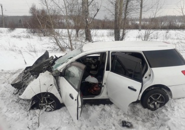 В Бурятии в ДТП погиб водитель "Ниссана"