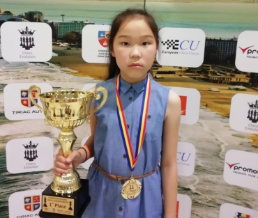 Юная бурятская шахматистка выиграла первенство Европы