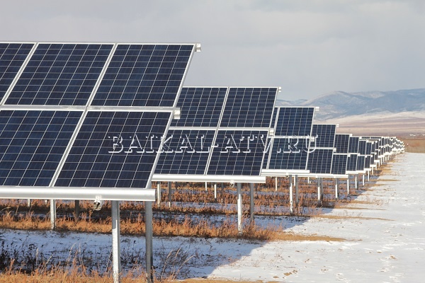 Первая солнечная электростанция Бурятии выдала полмиллиона киловатт