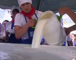 В День молока установили рекорд России