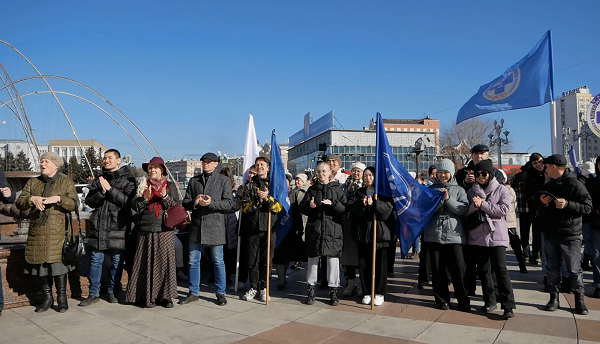 9 лет с нами. Как в Улан-Удэ отметили годовщину возвращения Крыма и Севастополя