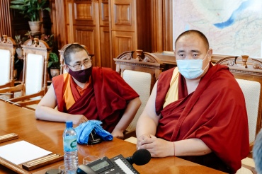 Бурятский лама получил высшую буддийскую монашескую степень в традиции Гелуг