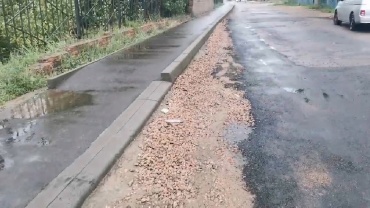 Улан-удэнцы пожаловались на некачественный ремонт дороги