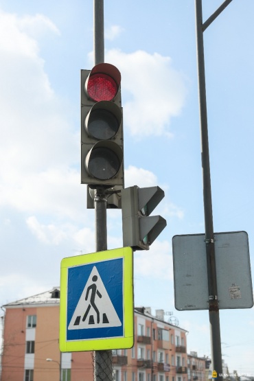 В Улан-Удэ пешеходные светофоры с кнопкой переводят в автоматический режим