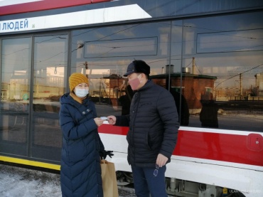 В Улан-Удэ волонтёры будут ездить в трамваях бесплатно