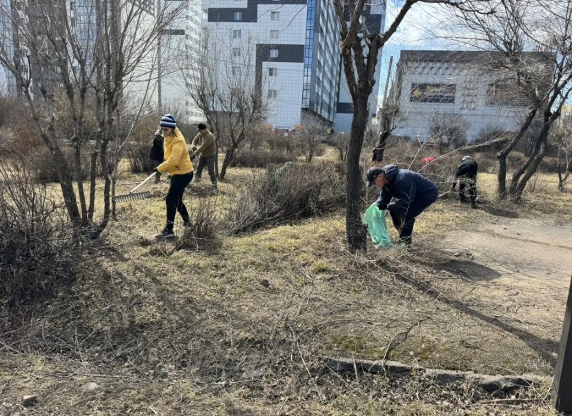 В Улан-Удэ идет месячник чистоты В Улан-Удэ идет месячник чистоты