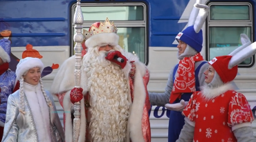 Дед Мороз в Улан-Удэ. Зачем приехал главный волшебник зимы