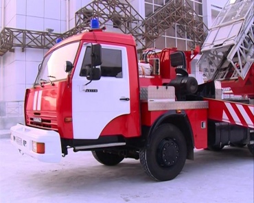 Новую технику получили пожарные Улан-Удэ