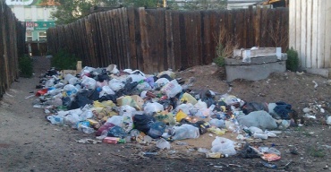 В центре Улан-Удэ убрали мусор после вмешательства ОНФ