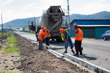 Реконструкция дорог в Иволгинском районе идет с опережением графика