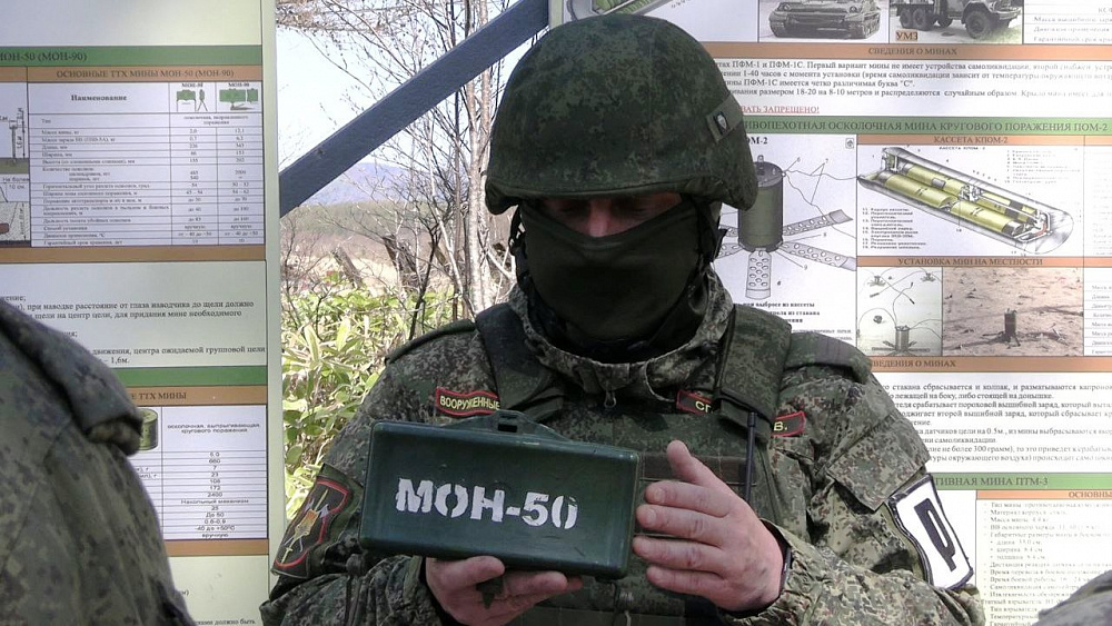 В Бурятии военнослужащие общевойсковой армии ВВО осваивают инженерное дело