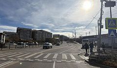В Улан-Удэ на "зебре" сбили ребенка