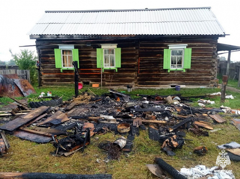 Подросток пострадал на пожаре в Бурятии