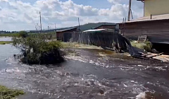 В Бурятии снова прогнозируют подъем уровня воды с выходом на пойму