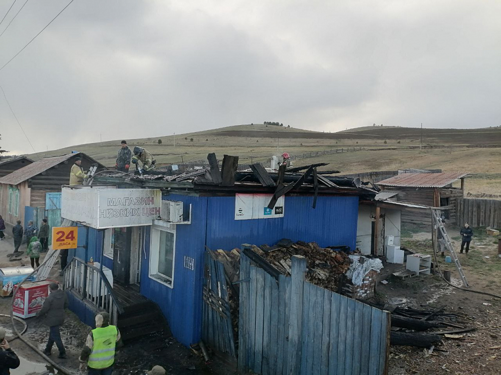 В Бурятии сгорела «Пятерочка» В Бурятии сгорела «Пятерочка»