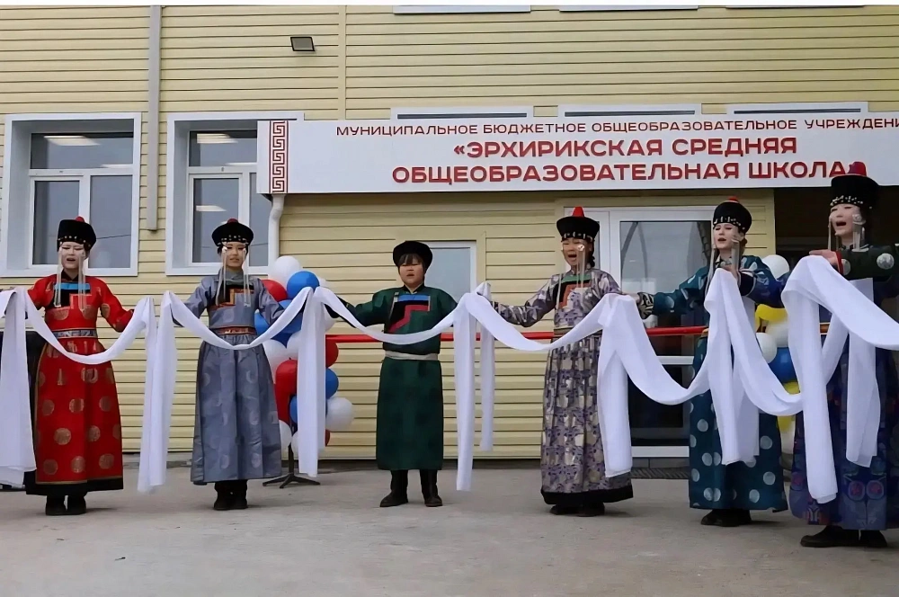 В Бурятии после ремонта открылась Эрхирикская школа