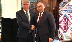 Глава Бурятии поздравил земляков, проживающих в Казахстане