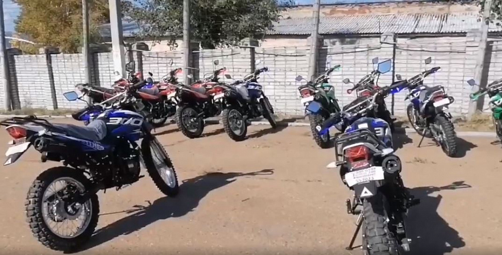 В зону СВО бойцам из Бурятии передали мотоциклы