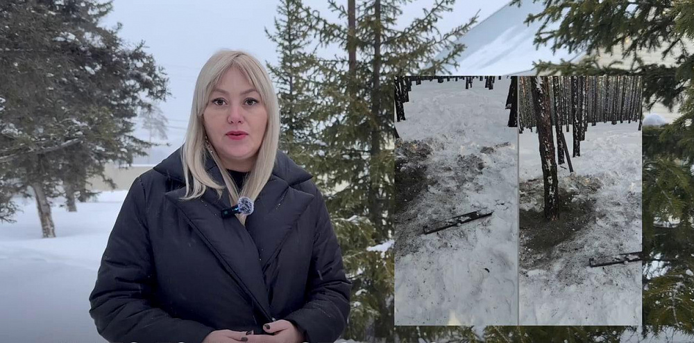 Вандалы изуродовали тропу здоровья в Улан-Удэ