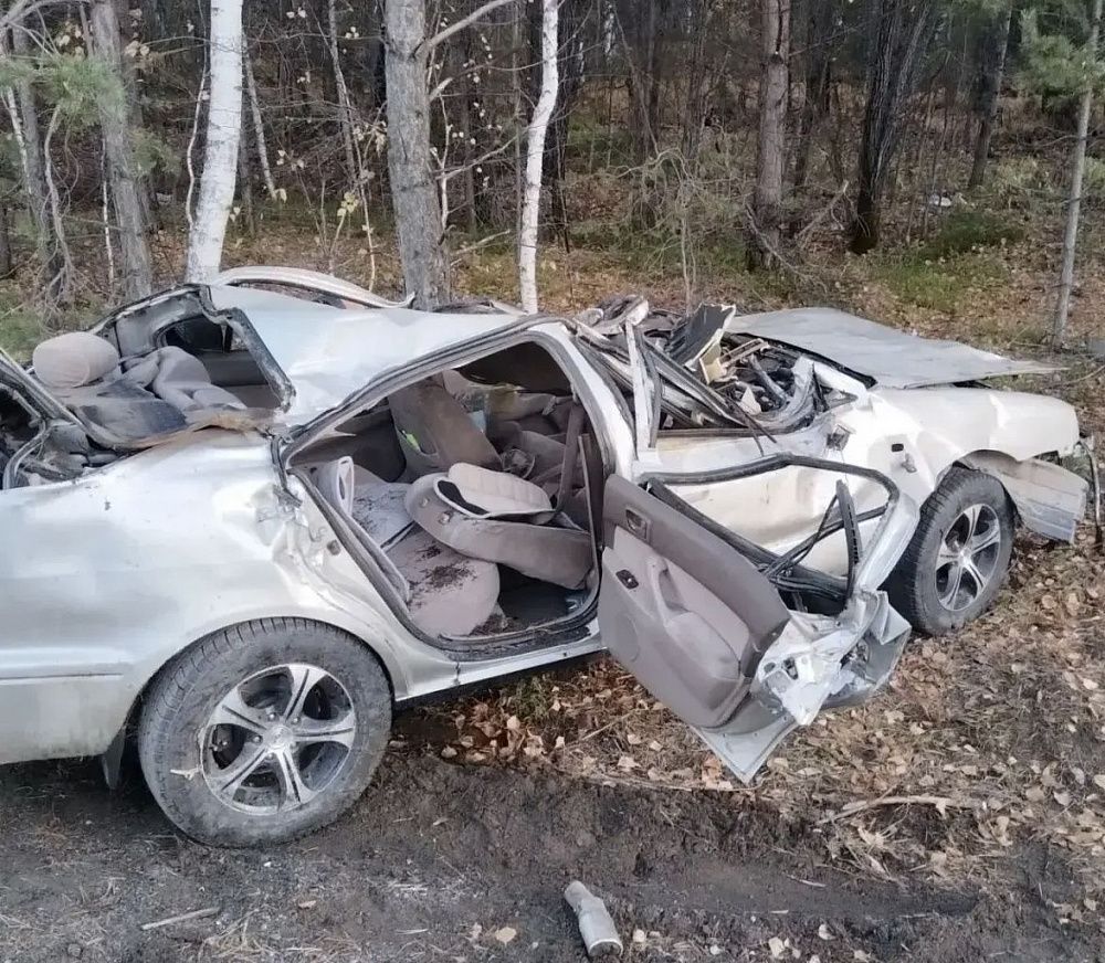 В районе Бурятии перевернулась «Камри». Пострадали двое В районе Бурятии перевернулась «Камри». Пострадали двое
