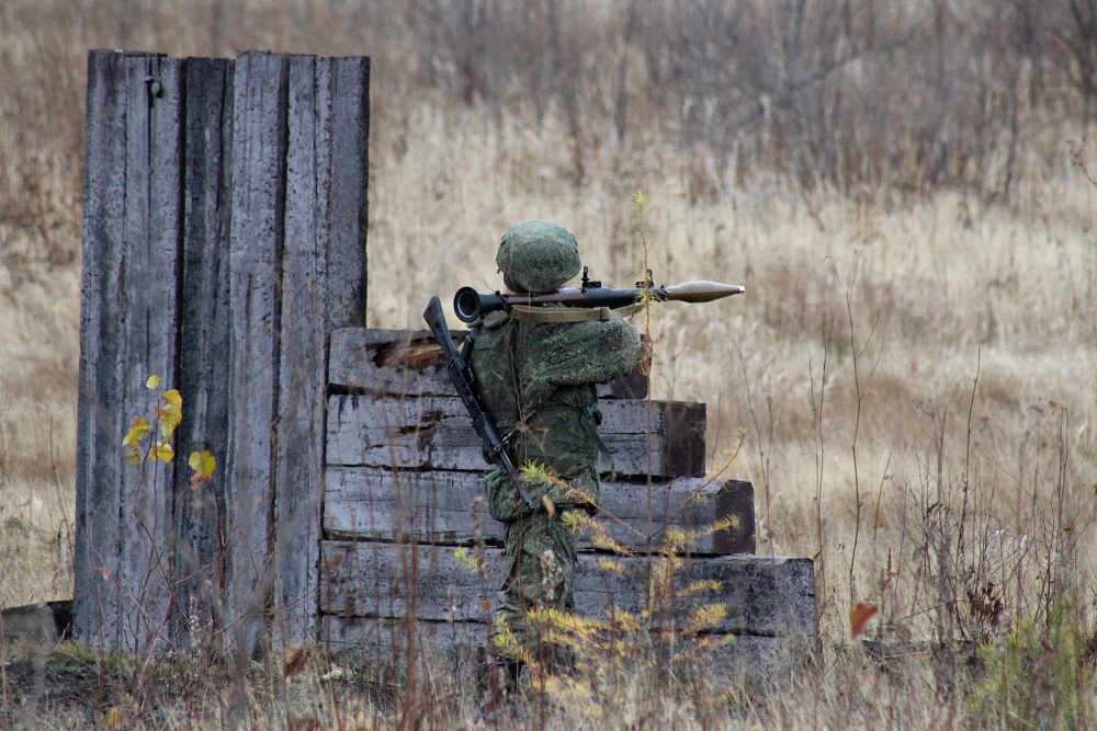 В Бурятии  гранатометчики ВВО выполнили боевые стрельбы из ручных противотанковых гранатометов
