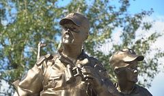 В Бурятии появился памятник пограничникам