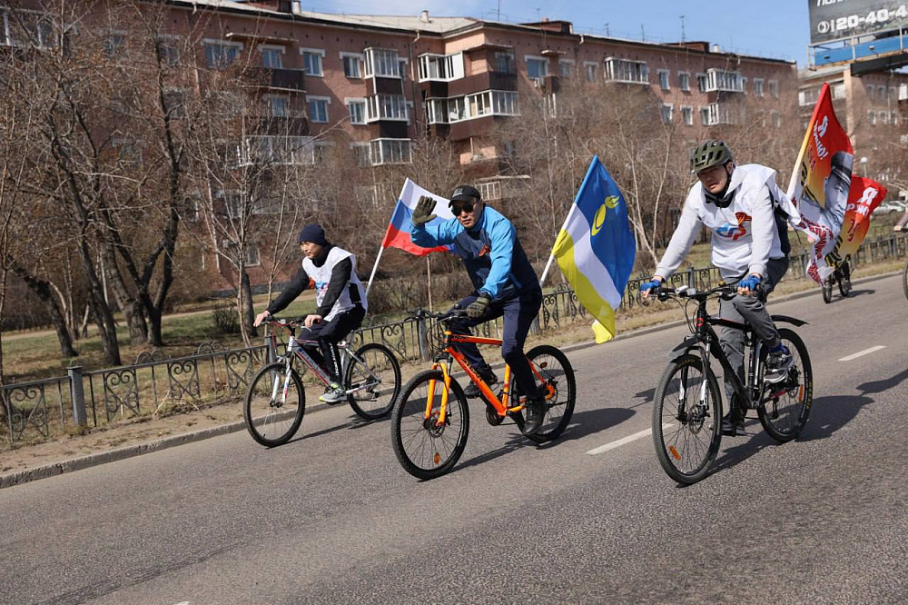 В Улан-Удэ пройдёт XIV велопробег «Звезда Победы» В Улан-Удэ пройдёт XIV велопробег «Звезда Победы»