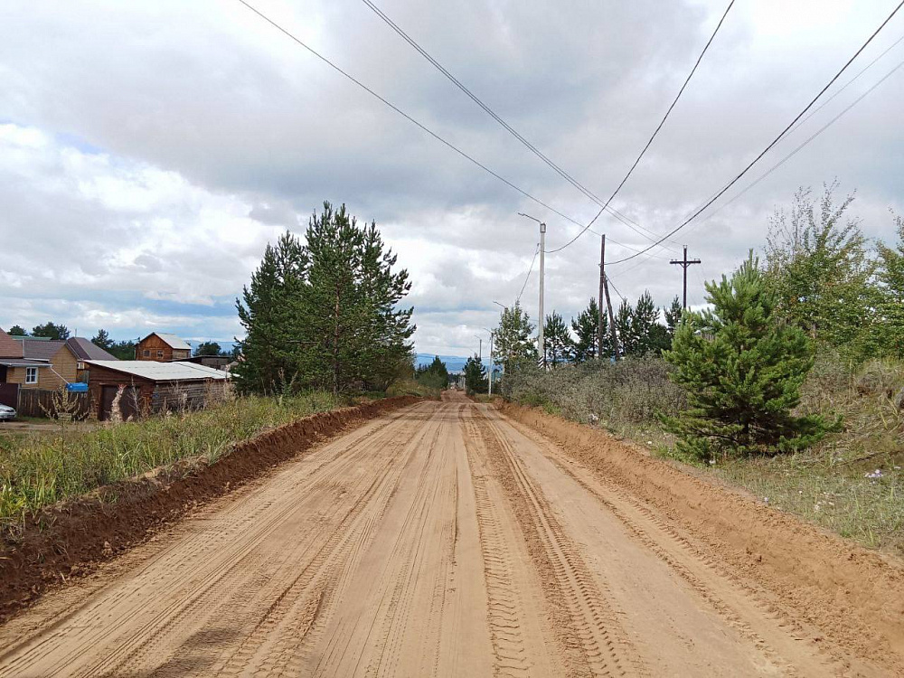 В Улан-Удэ отгрейдировали 238 улиц В Улан-Удэ отгрейдировали 238 улиц