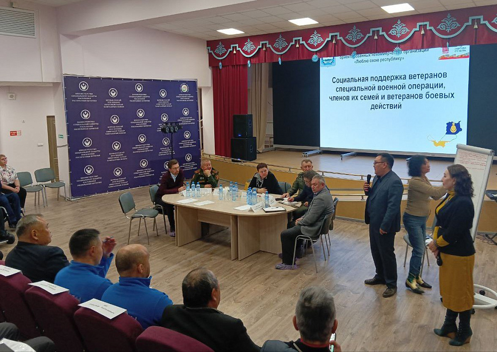 В Бурятии представили проекты поддержки ветеранов СВО и их семей В Бурятии представили проекты поддержки ветеранов СВО и их семей