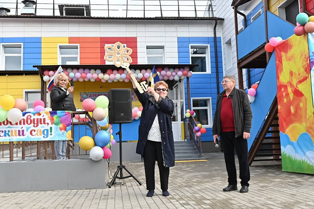 Новый детский сад открыли в Северобайкальске Новый детский сад открыли в Северобайкальске