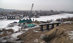 Третий мост через Уду готов на 25%