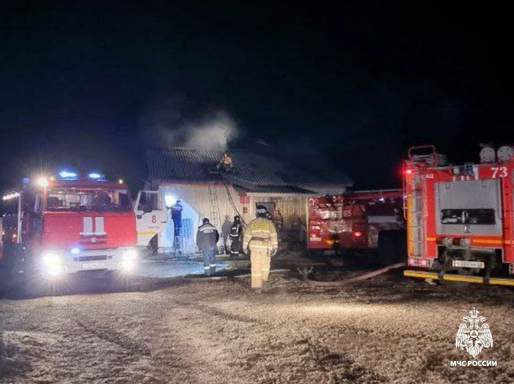 Пожар в Вознесеновке: в Тарбагатайском районе Бурятии горел Дом культуры Пожар в Вознесеновке: в Тарбагатайском районе Бурятии горел Дом культуры