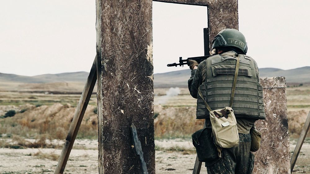 В Бурятии военнослужащие ВВО в Бурятии завладели назначенным рубежом
