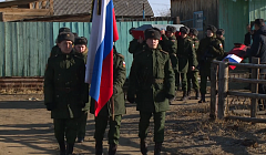 В Бурятии простились с Цыреном Балдановым, погибшим на Донбассе