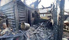 В Улан-Удэ из-за короткого замыкания горел бокс автомоечного комплекса