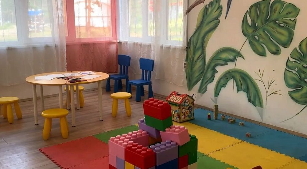 В Улан-Удэ еще в одном парке появилась комната матери и ребенка В Улан-Удэ еще в одном парке появилась комната матери и ребенка