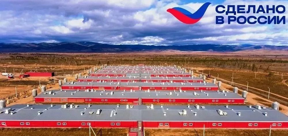 Восточно-Сибирский свинокомплекс получил знак «Сделано в России»