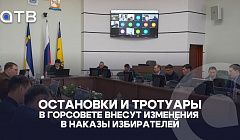 Остановки и тротуары. В горсовете внесут изменения в наказы избирателей