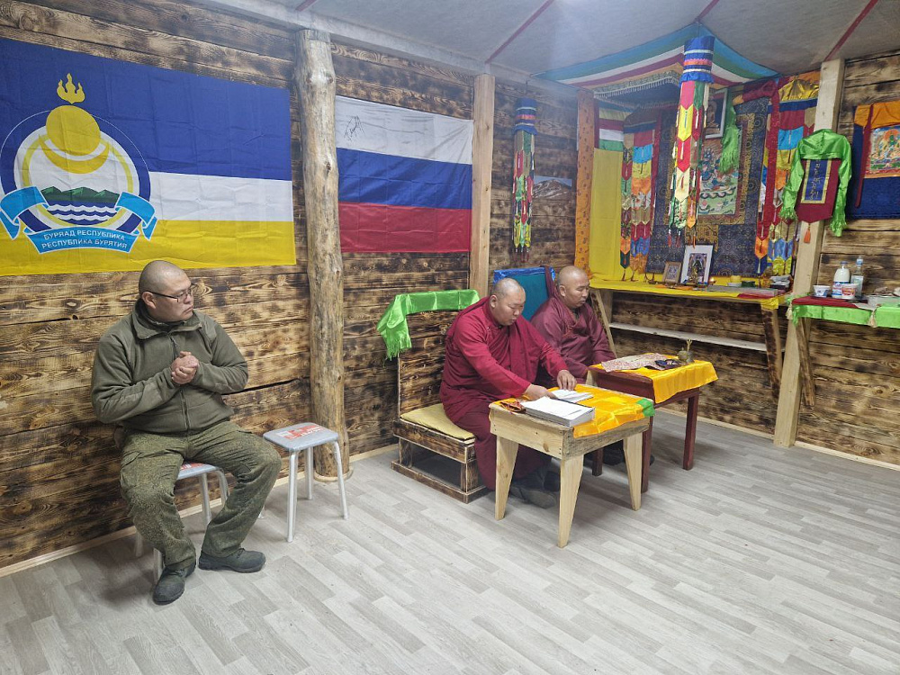 В зоне проведения СВО открыли первый полевой дацан В зоне проведения СВО открыли первый полевой дацан