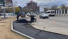 В Улан-Удэ расширили дорогу у Горсада