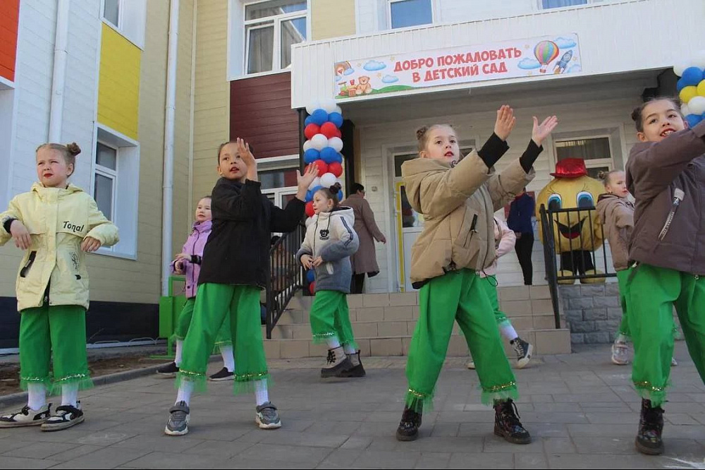 В Наушках открылся новый детский сад В Наушках открылся новый детский сад